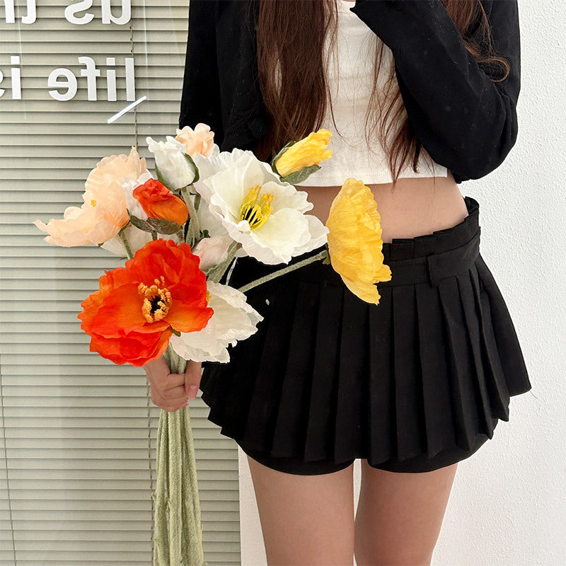 Realistic Poppy Silk Stems - Modomu