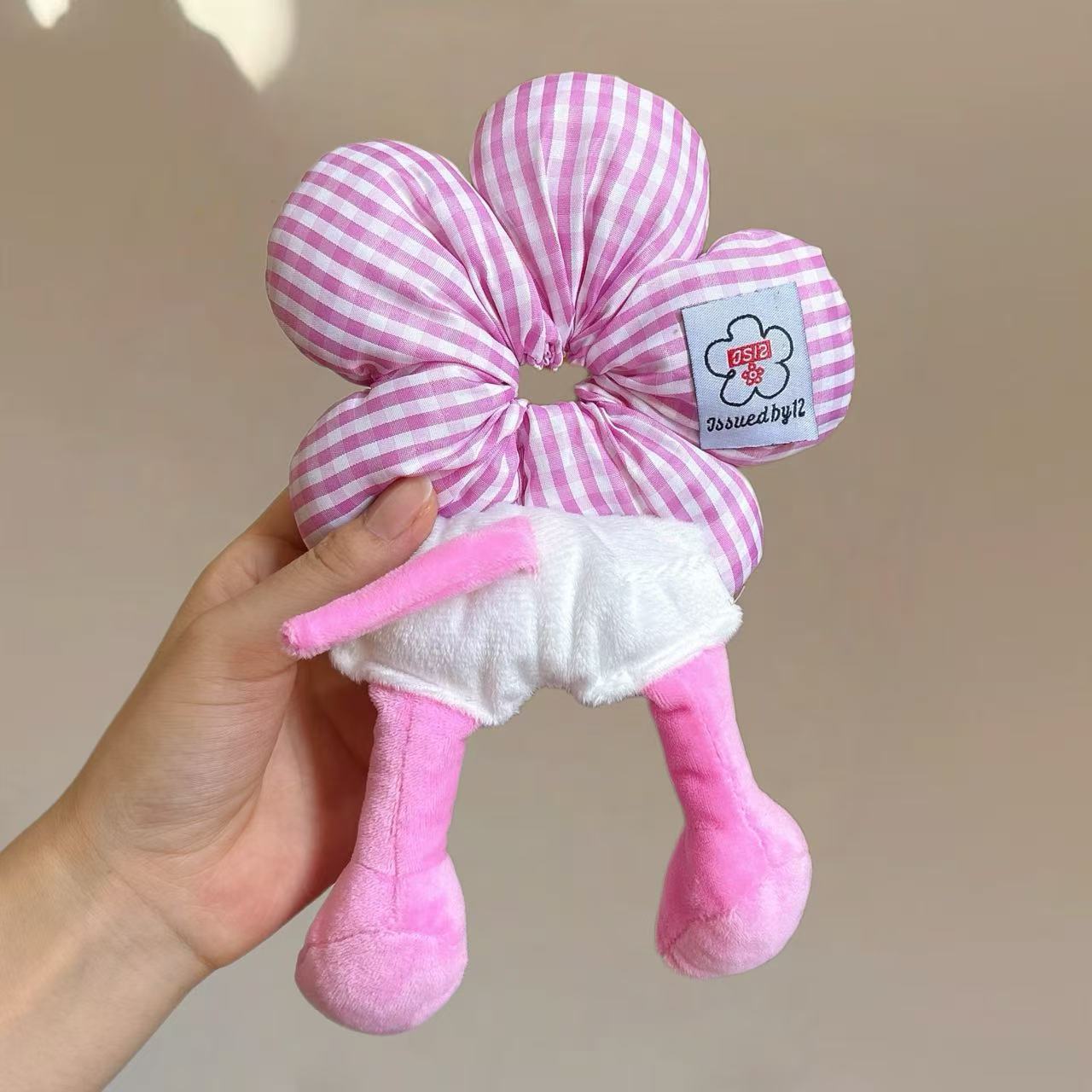 Doll Flower Scrunchie Hair Tie - Modomu