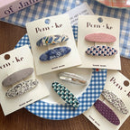 Floral Oval Hair Clip - Modomu