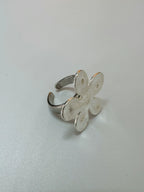 Matte Flower Adjustable Ring - Modomu