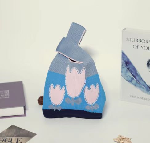 Knitted Animal Tote Bucket Bag - Modomu