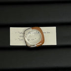 Geometric Metal Square Statement Ring - Modomu