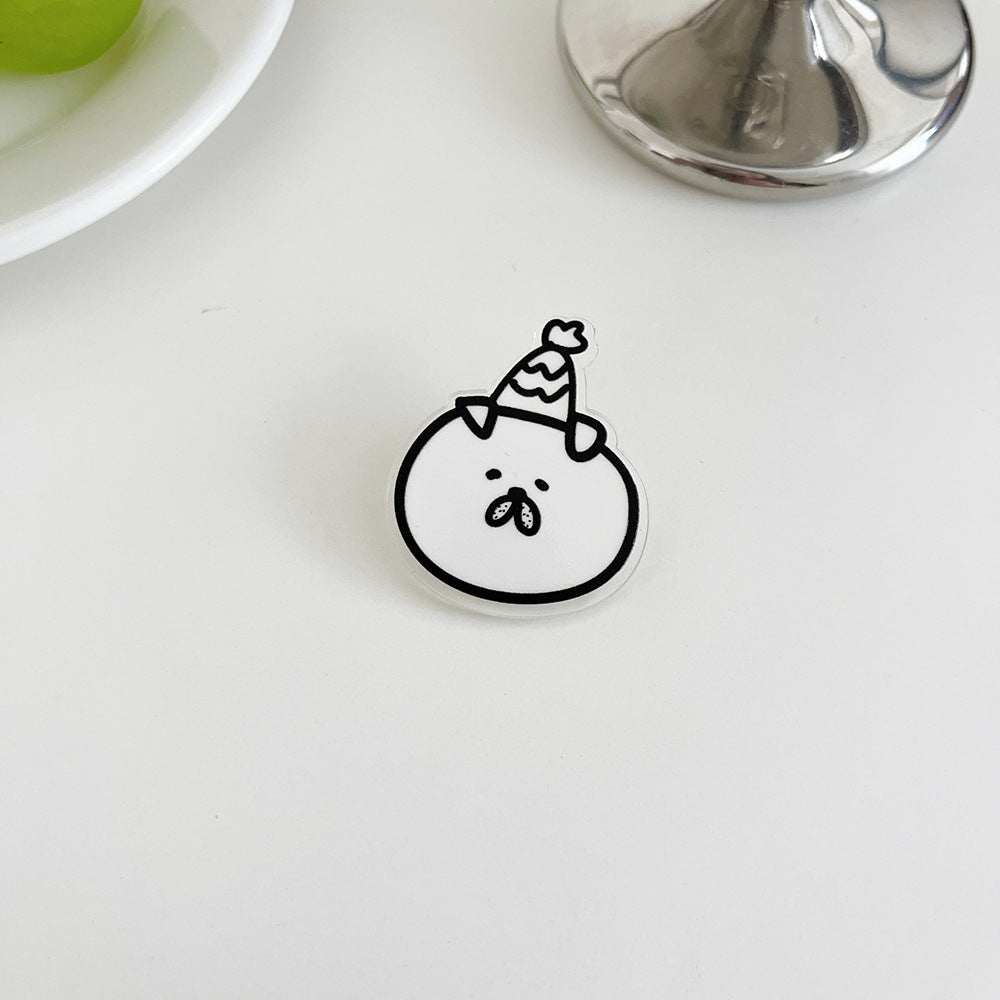 Cute Cartoon Puppy Brooch Pin - Modomu