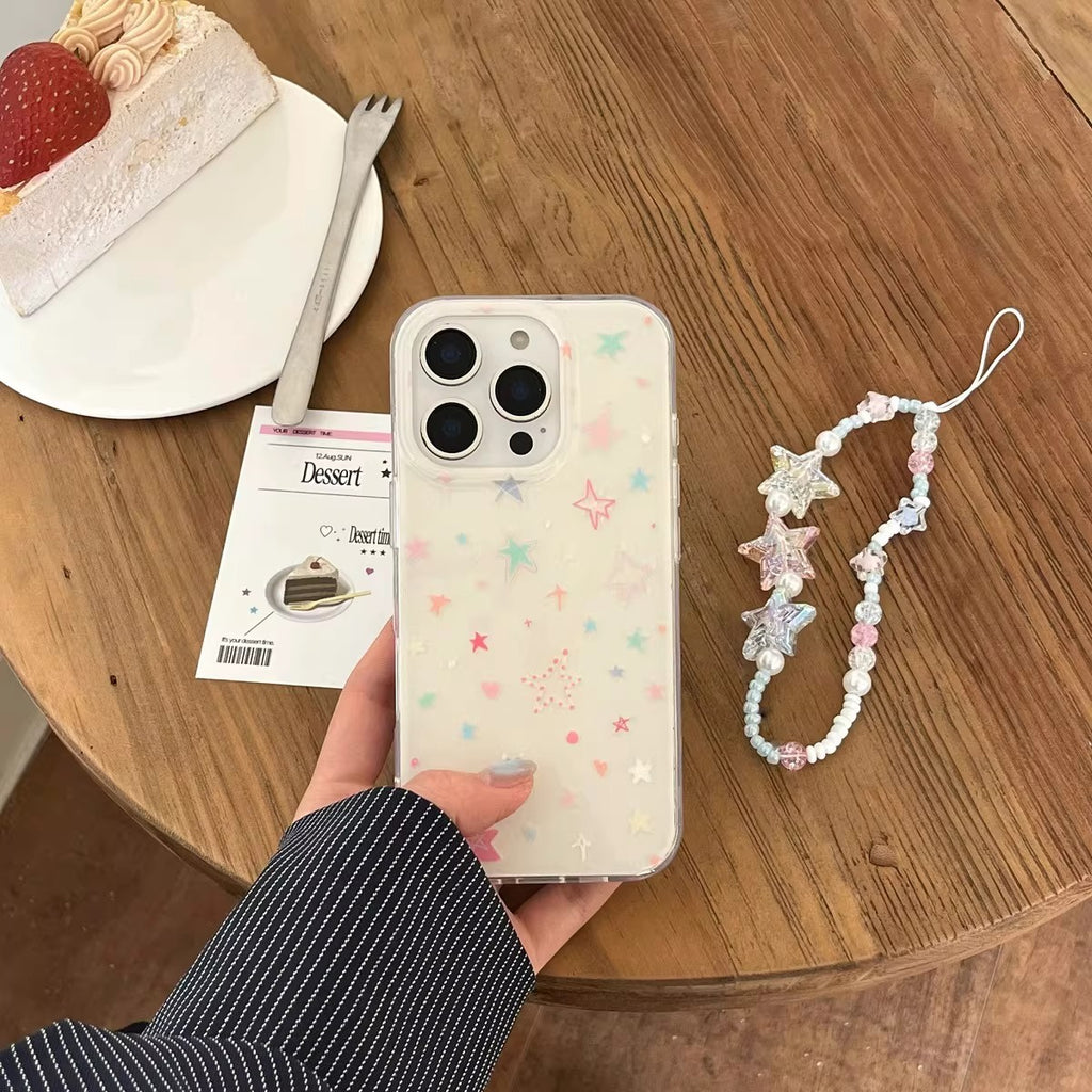 Pastel Starfall iPhone Case