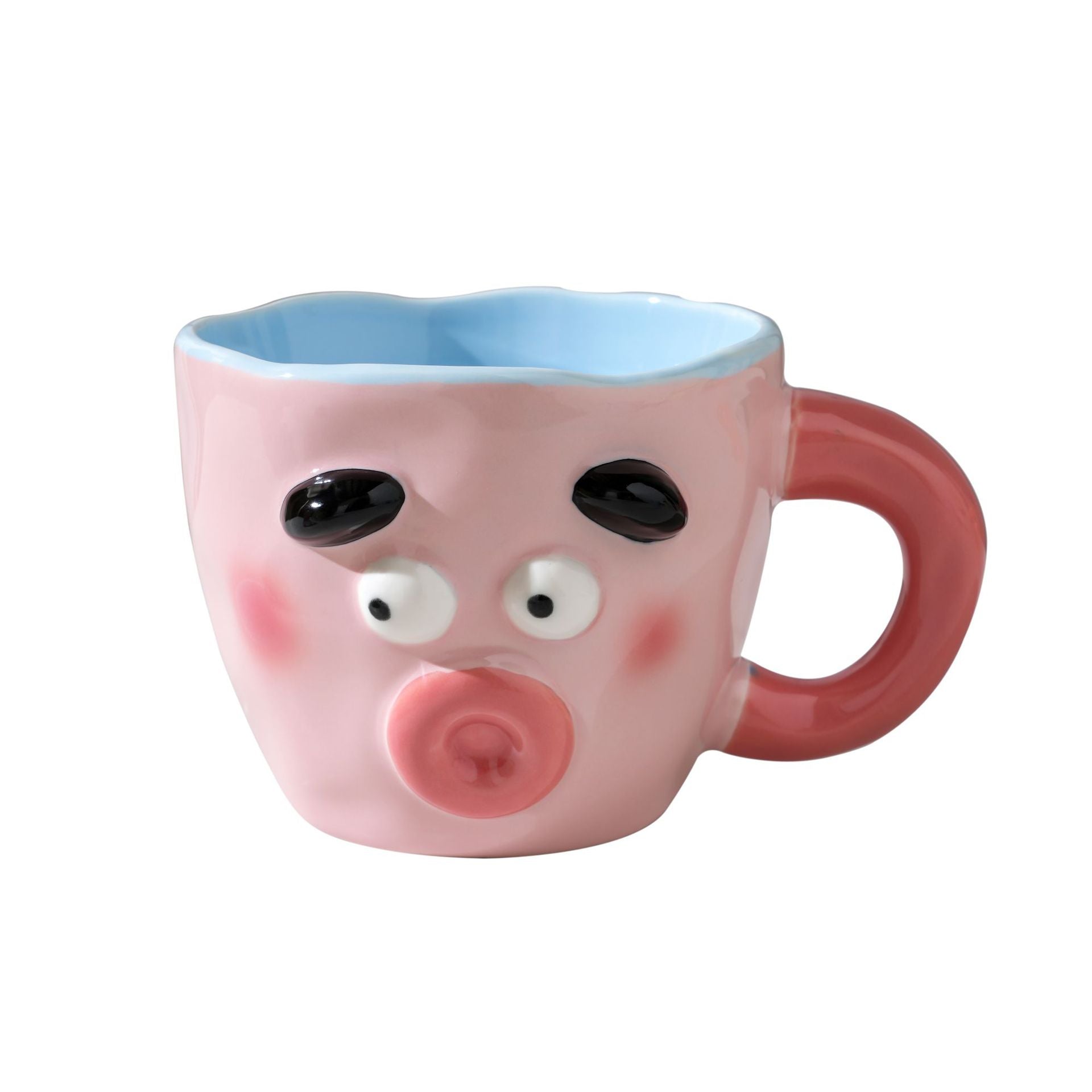 Ceramic Mug With Contrast Design - Modomu