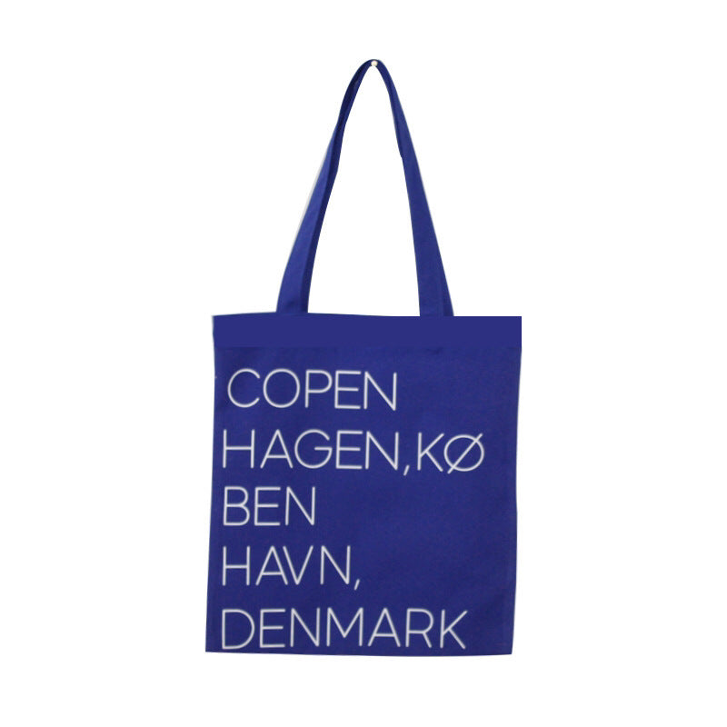 Handwritten Quote Canvas Tote