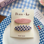 Floral Oval Hair Clip - Modomu