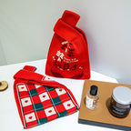 Knitted Animal Tote Bucket Bag