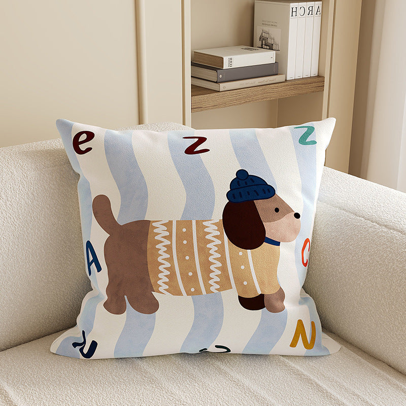 Cartoon Critter Throw Cushion – Cat Designs