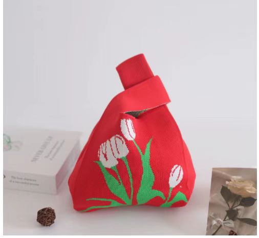 Knitted Animal Tote Bucket Bag - Modomu