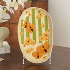 Butterfly Floral Ceramic Rice Bowl - Modomu