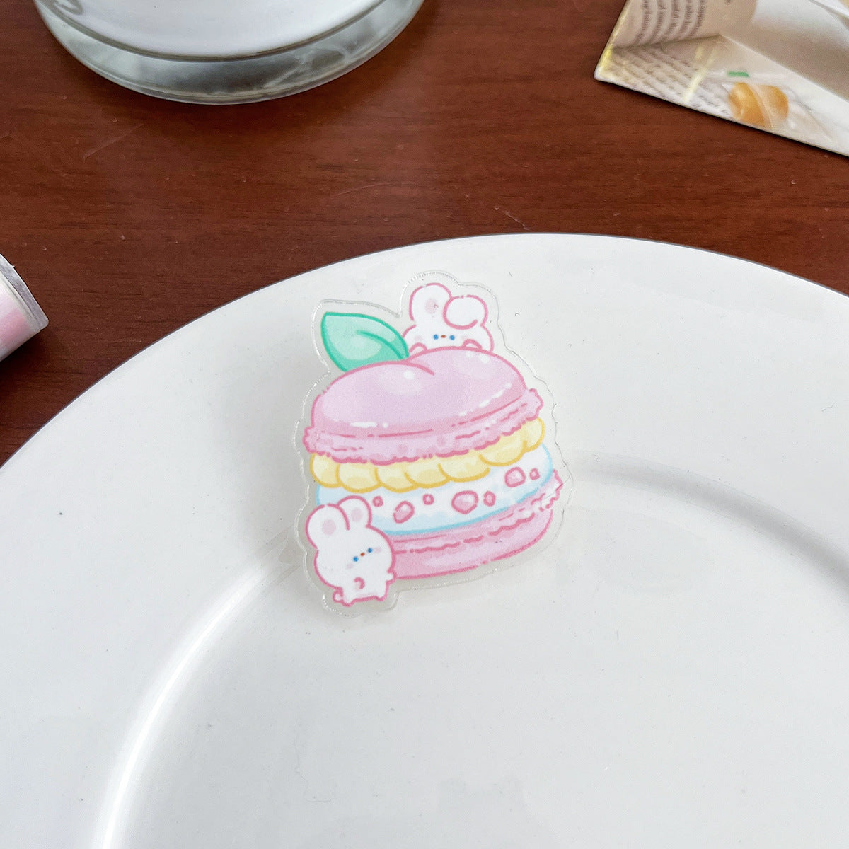 Cute Cartoon Acrylic Brooch - Modomu
