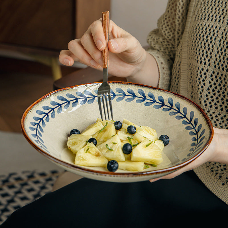 Lotus Leaf Ceramic Salad Plate - Modomu