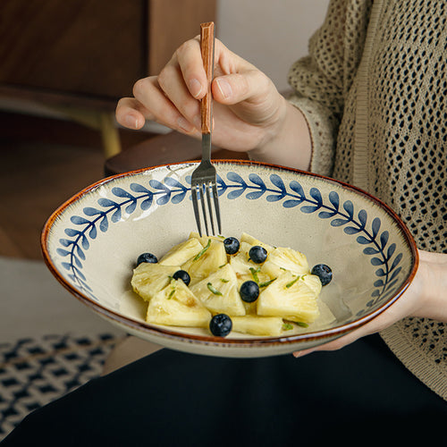 Lotus Leaf Ceramic Salad Plate - Modomu