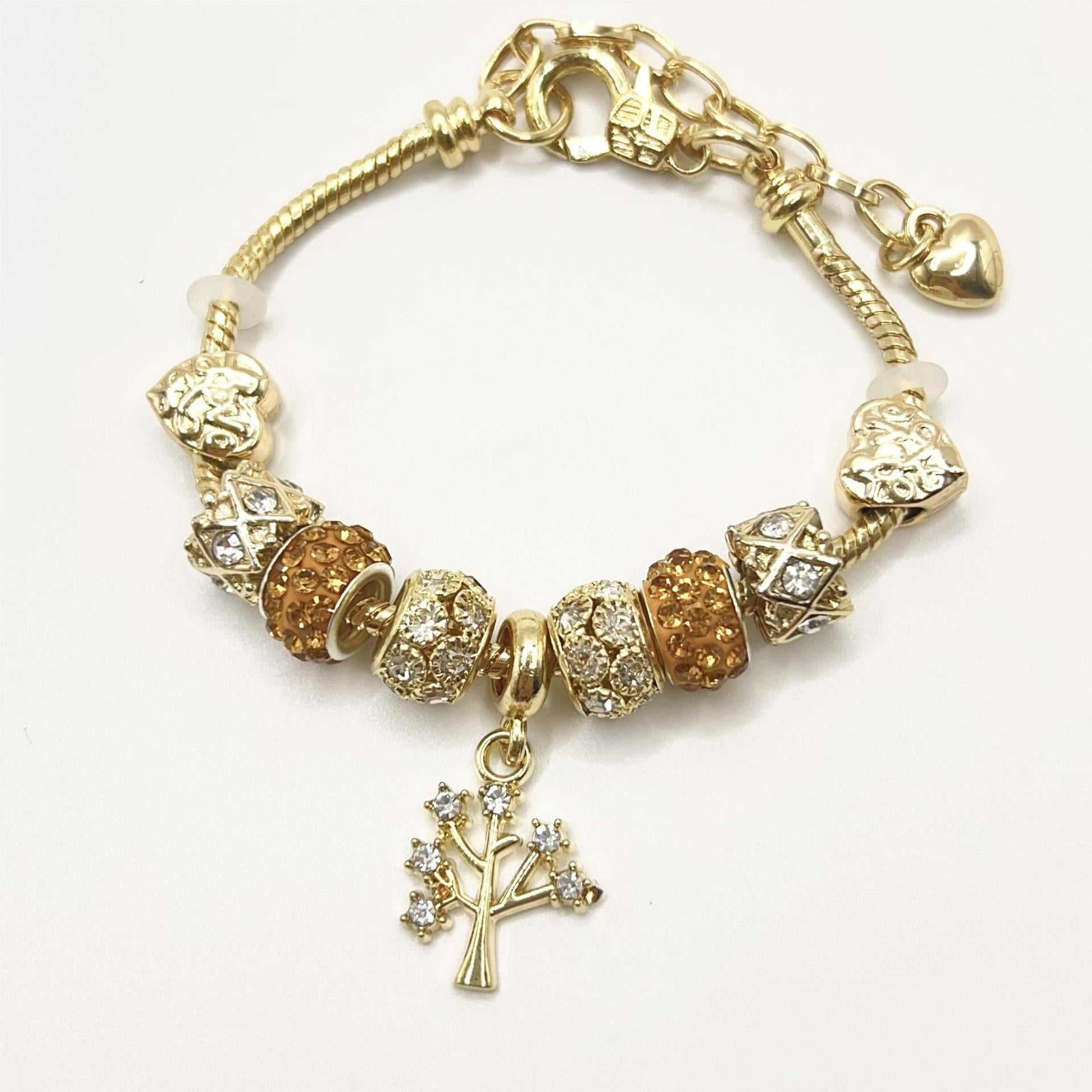 Gold Tree Bracelet