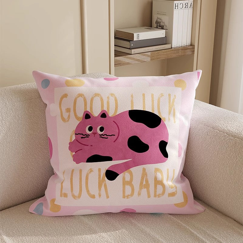 Cartoon Pet Throw Cushion – Cat Designs