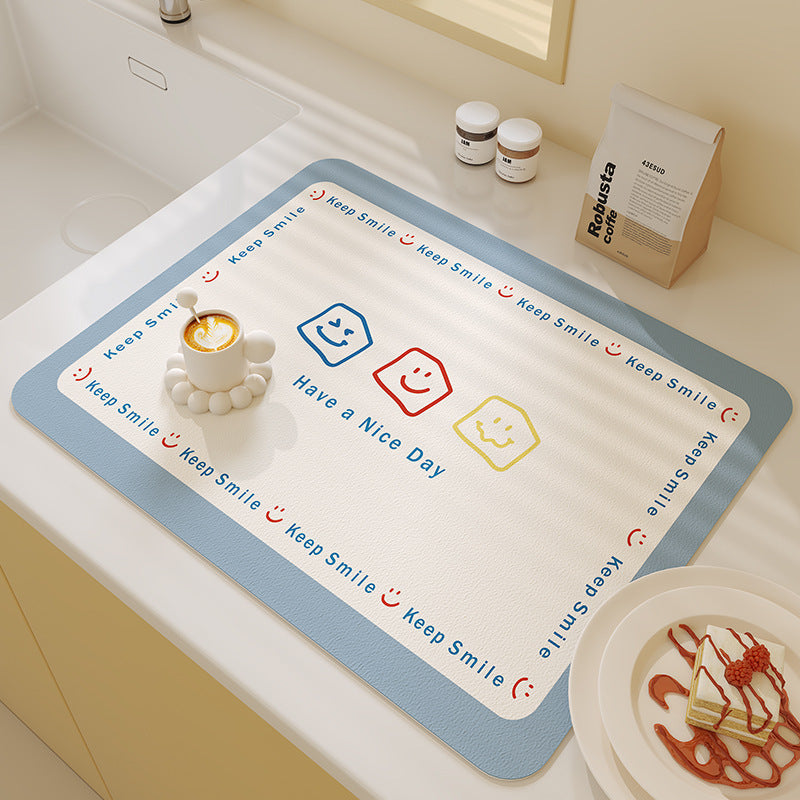 Cartoon Diatom Mud Drain Mat - Modomu