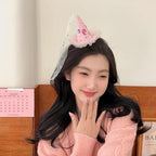 Sweetheart Rhinestone Mesh Hairpin - Modomu