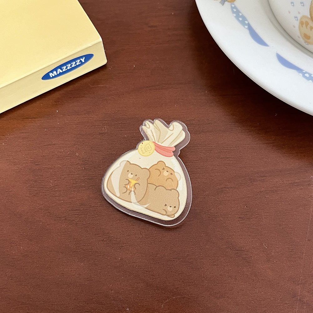 Cute Cartoon Animal Brooch Pin