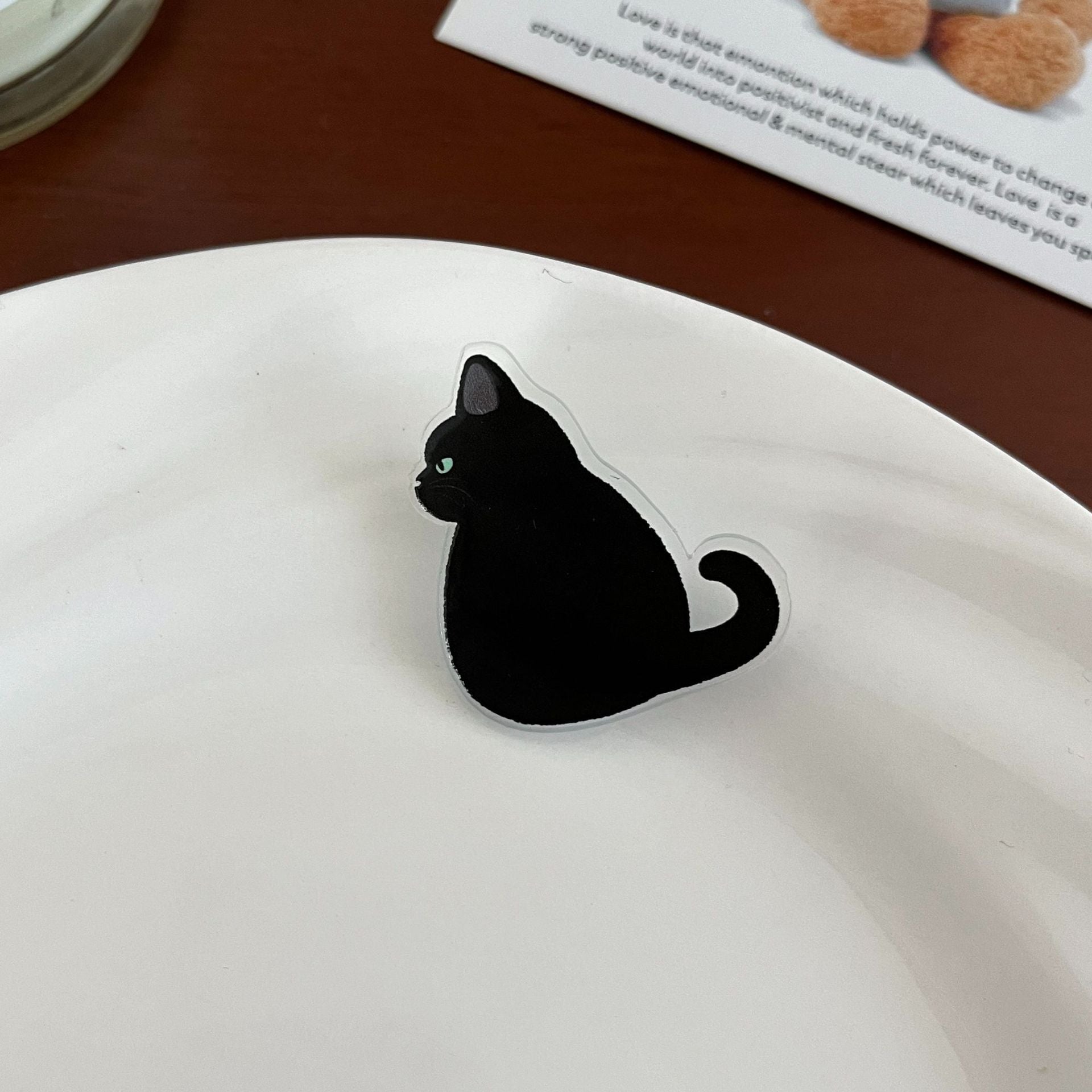 Cat Brooch Cartoon Pin