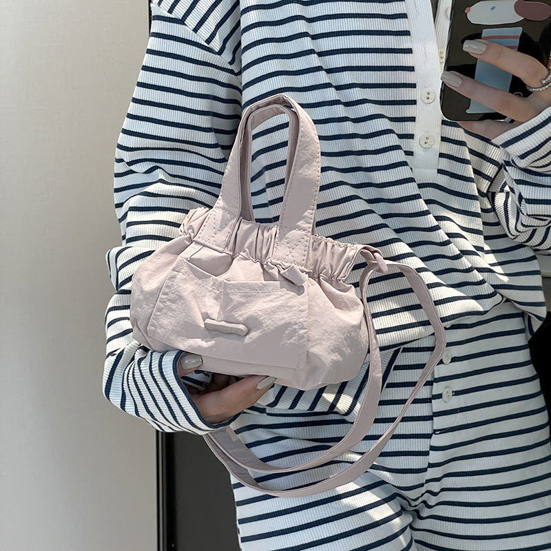 Foldable Ruched Crossbody
