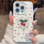 Cherry Lace Heart Case