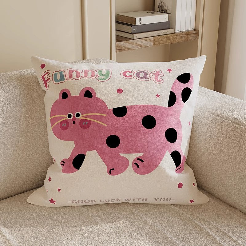 Cartoon Pet Throw Cushion – Cat Designs