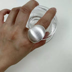 Brushed Metal Statement Ring - Modomu