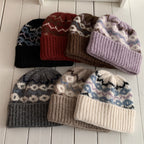 Fair Isle Knit Winter Beanie
