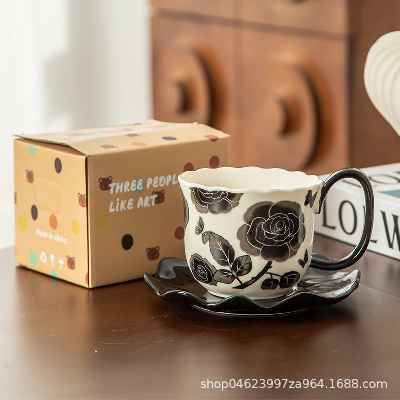 Retro Ceramic Coffee Cup Set - Modomu