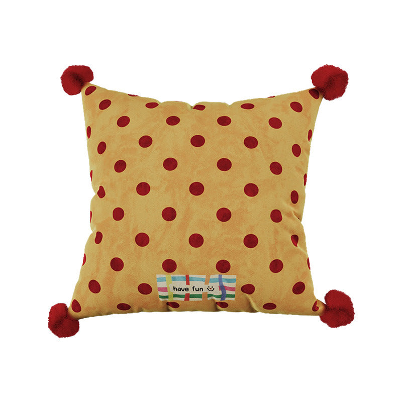 Retro Polka Dot Cushion Cover - Modomu