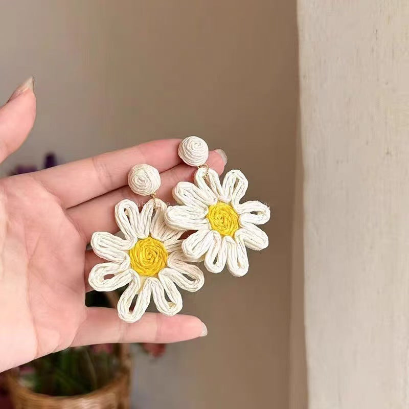 Bohemian Flower Drop Earrings - Modomu