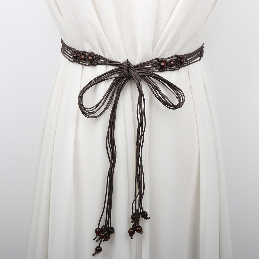 Bohemian Beaded Waist Belt - Modomu