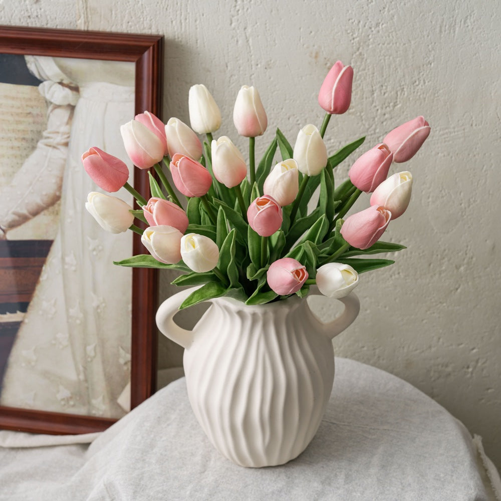 Mini Tulip Artificial Flower Stem