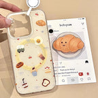 Croissant Magnetic Grip Phone Case