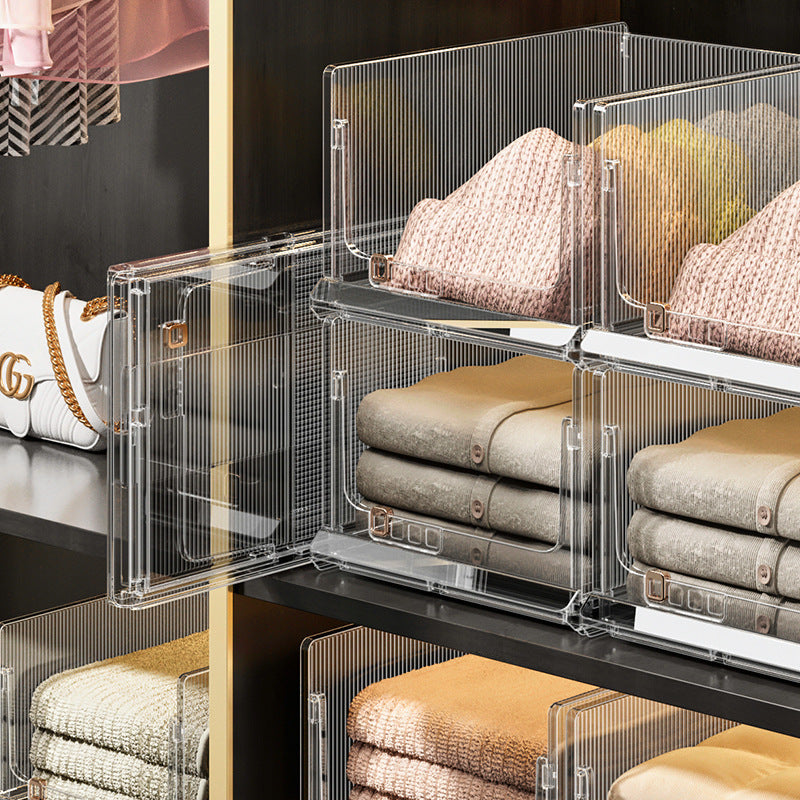 Stackable Wardrobe Storage Basket