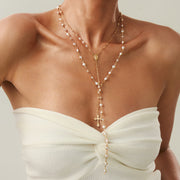 Gold Y-Necklace