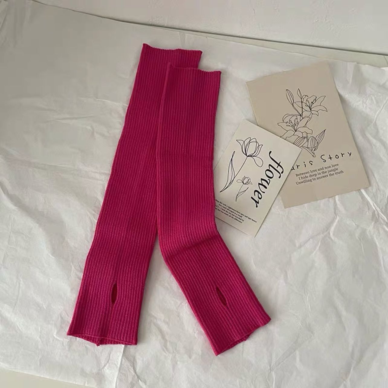 Knitted Arm Warmers Cozy Fit - Modomu