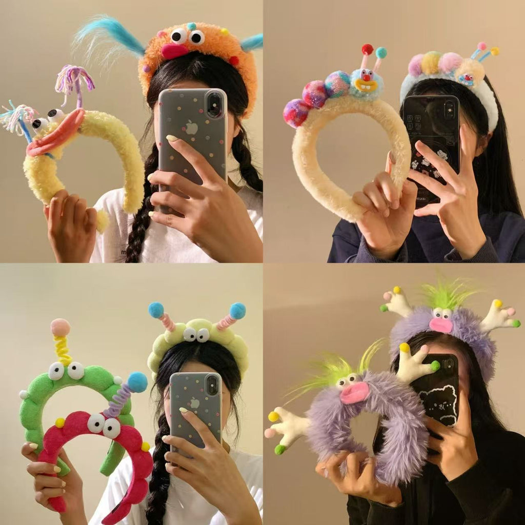 Cute Bear Plush Headband - Modomu