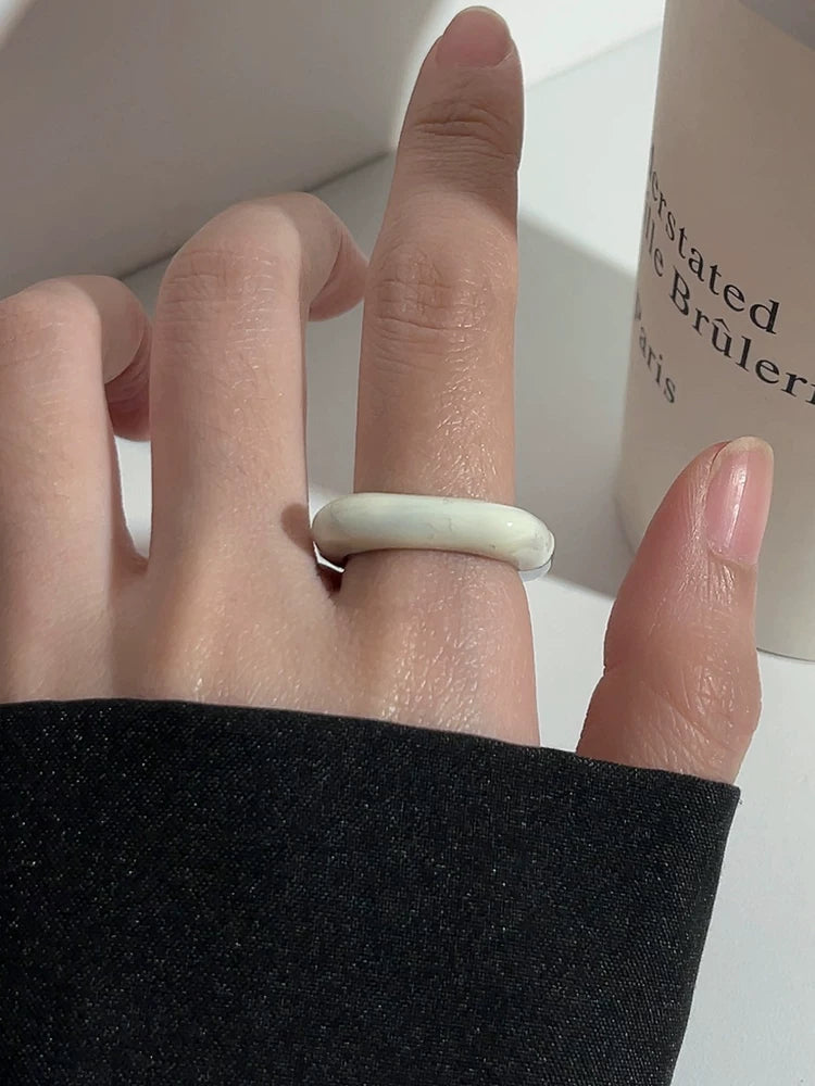 Geometric Metal Square Statement Ring - Modomu