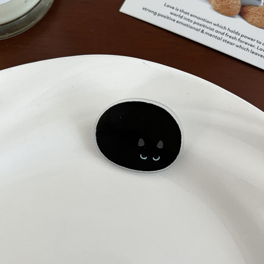 Cat Brooch Cartoon Pin