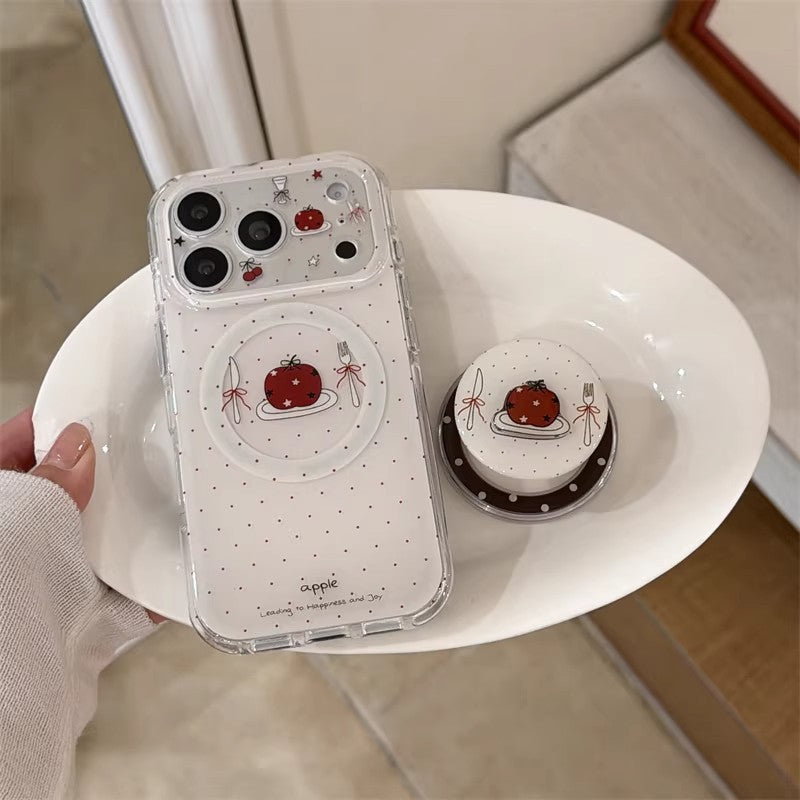 Red Apple Dinner Phone Case