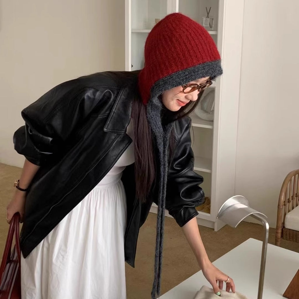 Color Block Aviator Hat