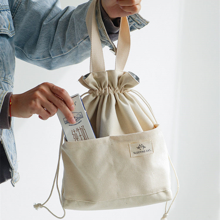 Insulated Canvas Bento Lunch Bag - Modomu