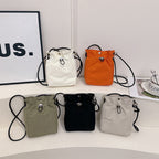 Drawstring Bucket Phone Bag