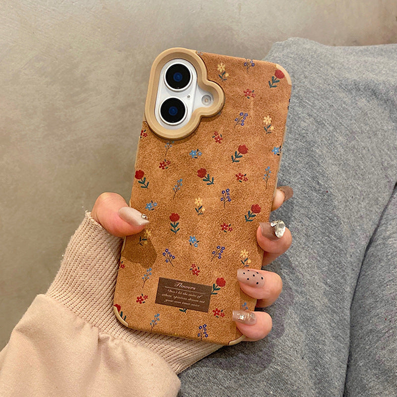 Tan Wildflower Meadow Phone Case