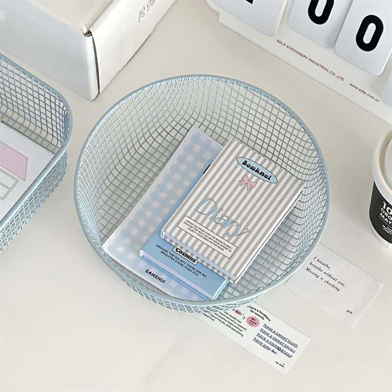 Macaron Openwork Desk Basket