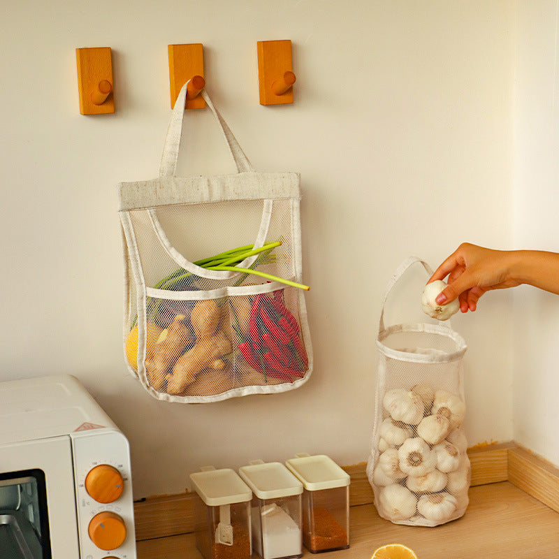 Breathable Hanging Vegetable Storage Bag