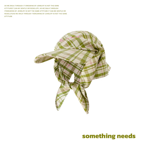 Plaid Retro Baseball Cap - Modomu