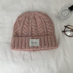 Cable Knit Slouchy Beanie